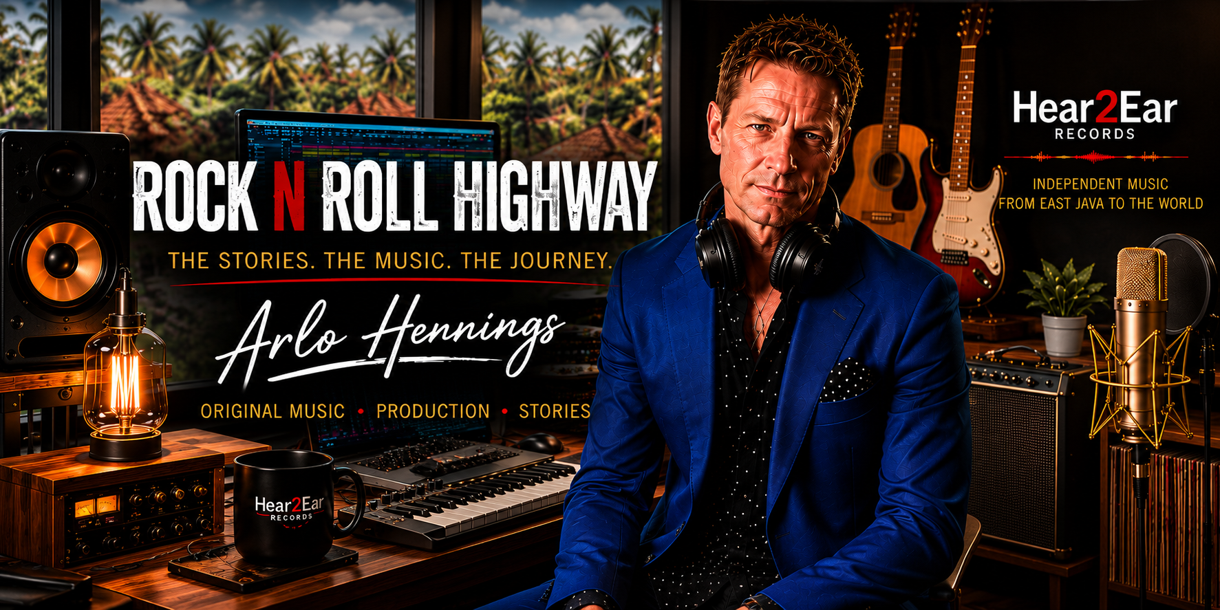 Rock n Roll Highway — Arlo Hennings. The Stories. The Music. The Journey.